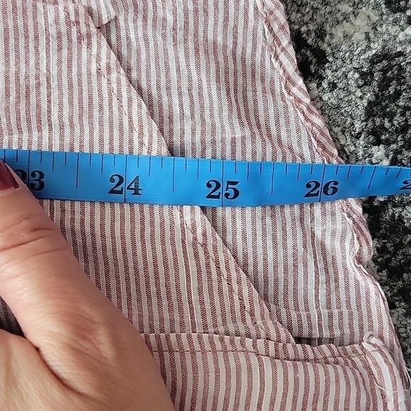 FREE PEOPLE Lace Back Shirt XS - Picture 10 of 10